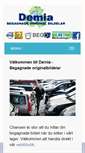 Mobile Screenshot of demia.se