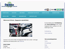 Tablet Screenshot of demia.se